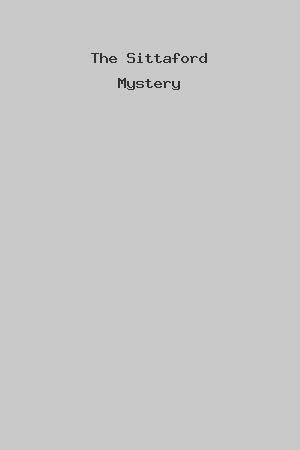 The Sittaford Mystery cover